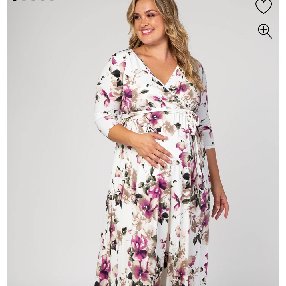 Floral Maternity Dress